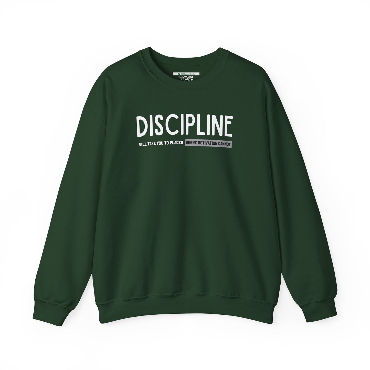 Discipline (Adult Unisex Crewneck Sweatshirt)