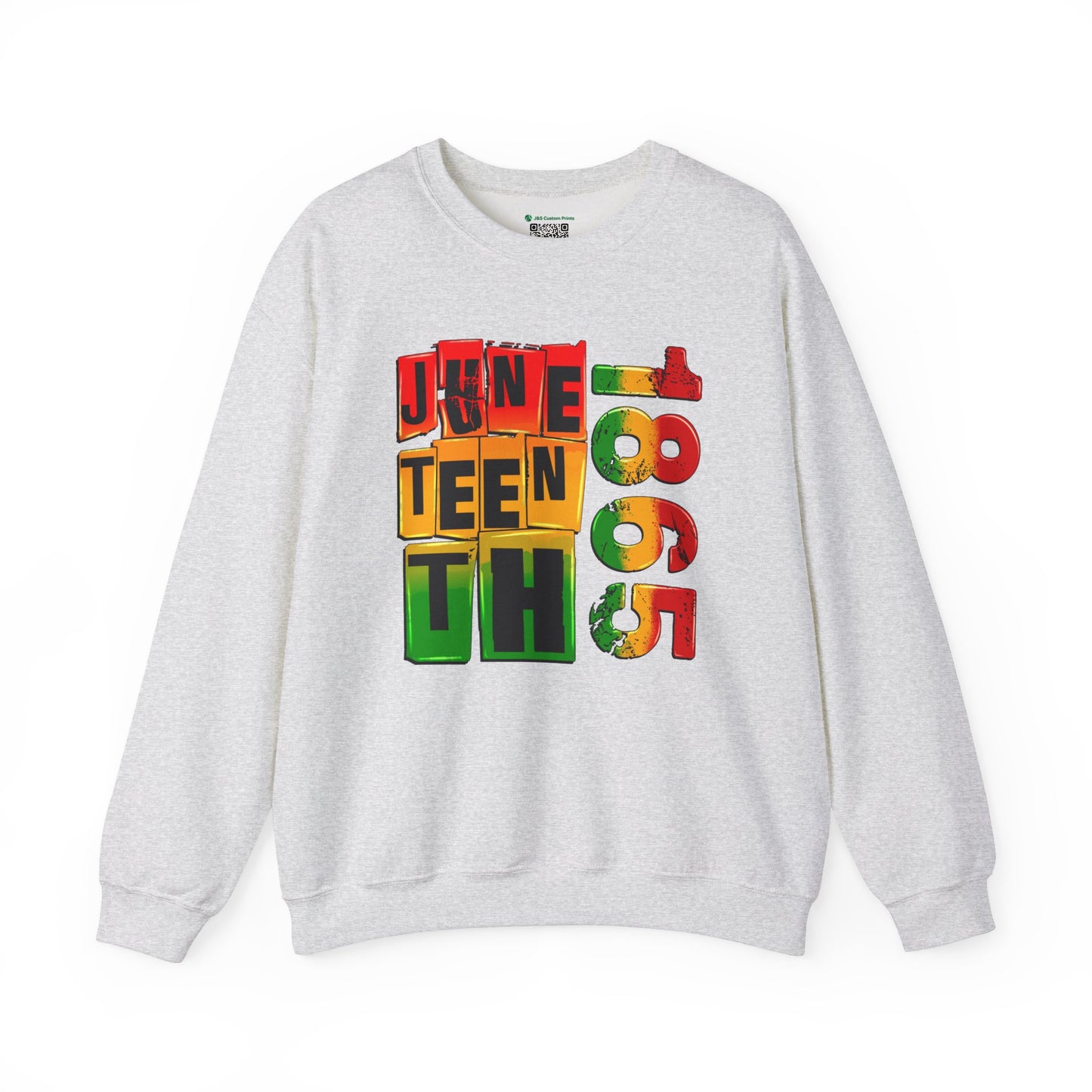 Juneteenth 1865 (Adult Unisex Crewneck Sweatshirt)
