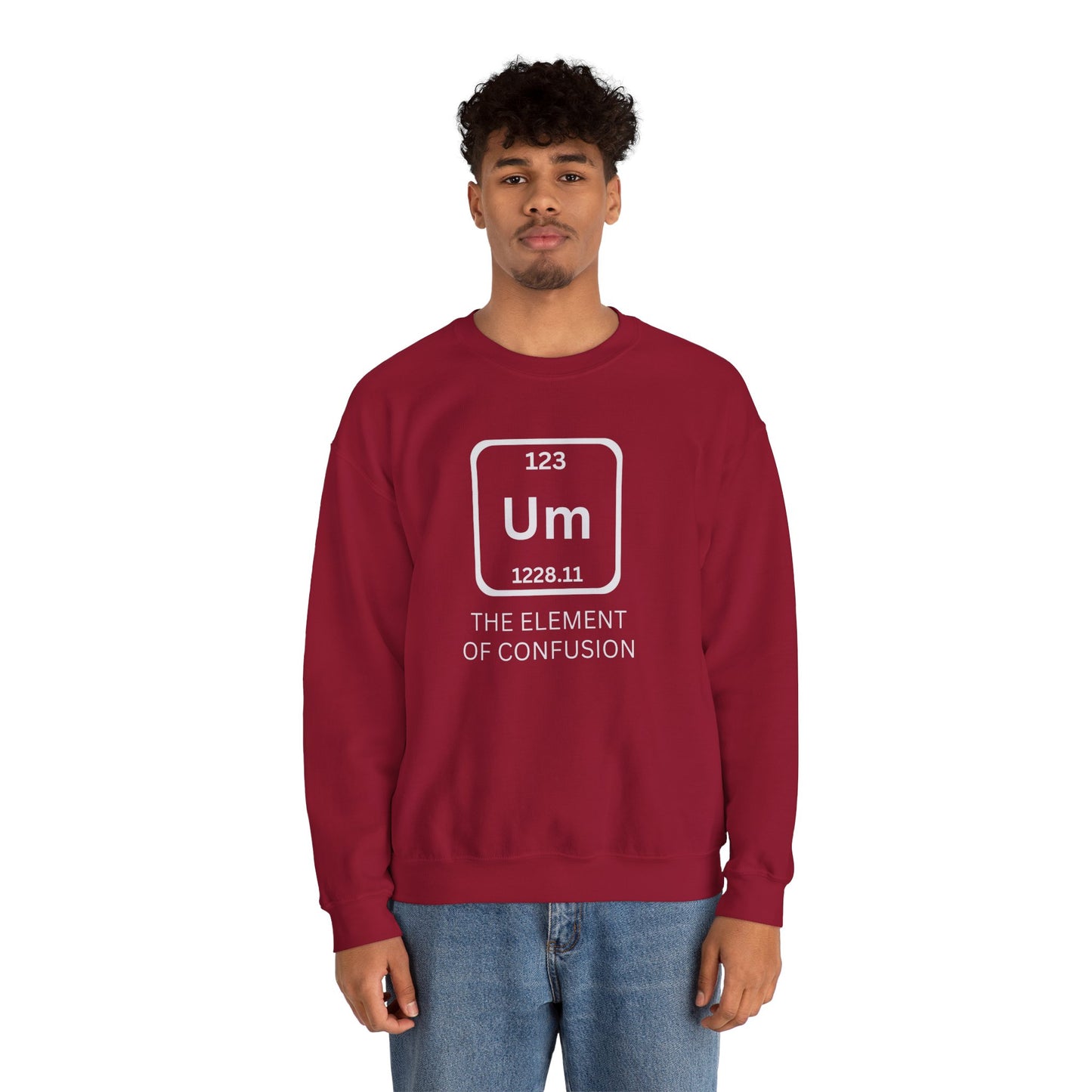 Element of Confusion (Adult Unisex Crewneck Sweatshirt)