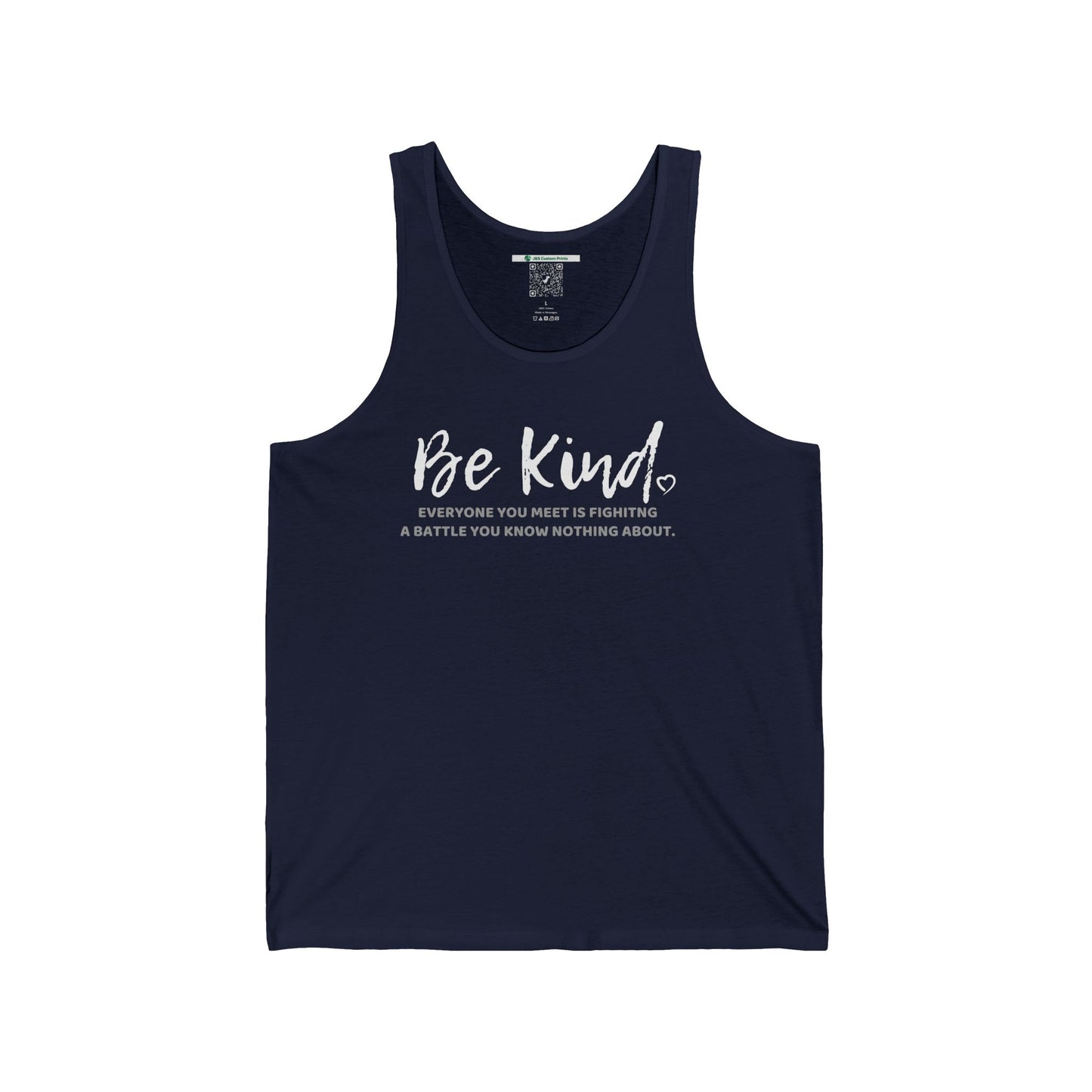 Be Kind (Adult Unisex Tank Top)