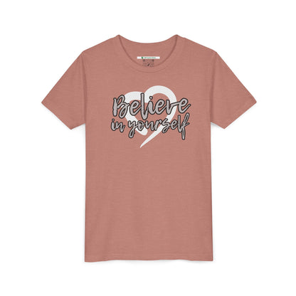 Believe In Yourself -- Gray (Youth Unisex Tee)