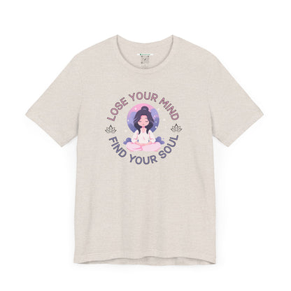 Mindful Awareness -- Meditation (Adult Unisex Tee)