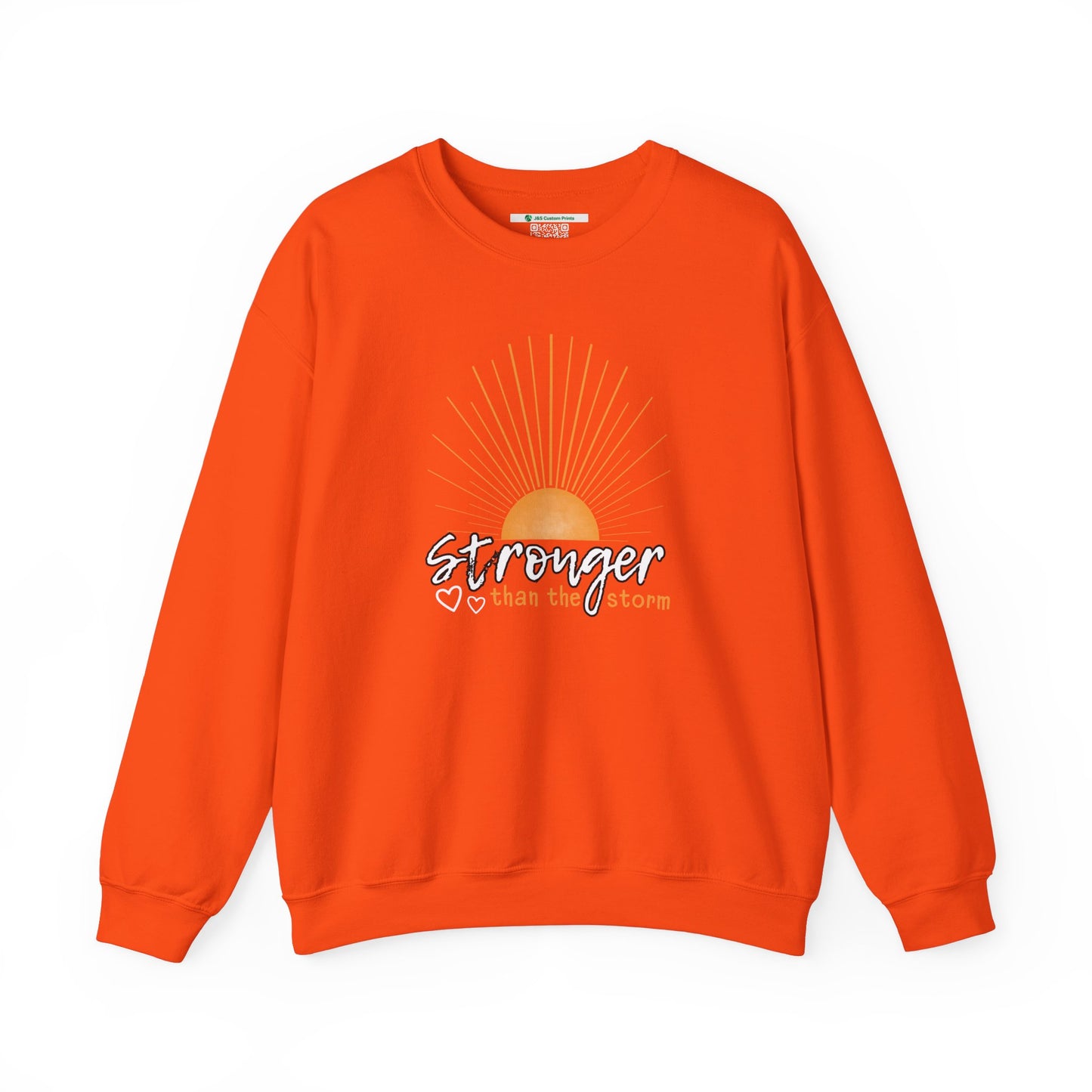 Stronger Than the Storm (Adult Unisex Crewneck Sweatshirt)