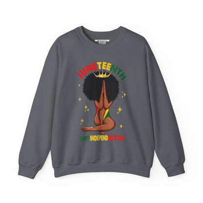 Juneteenth -- My Independence Day (Adult Unisex Crewneck Sweatshirt)