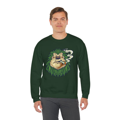 Cannabis (Adult Unisex Crewneck Sweatshirt)