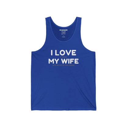 I Love My Wife (Adult Unisex Tank Top)