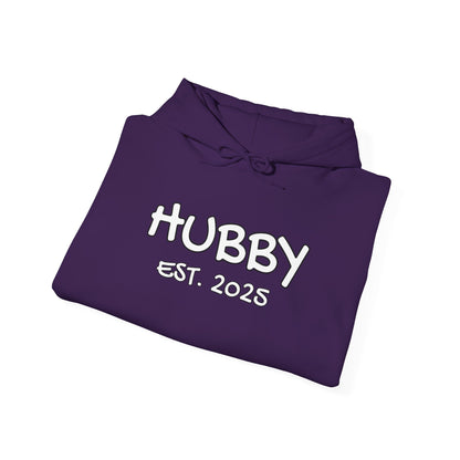 Matching Marriage Set -- "Hubby" (Adult Unisex Hooded Sweatshirt)