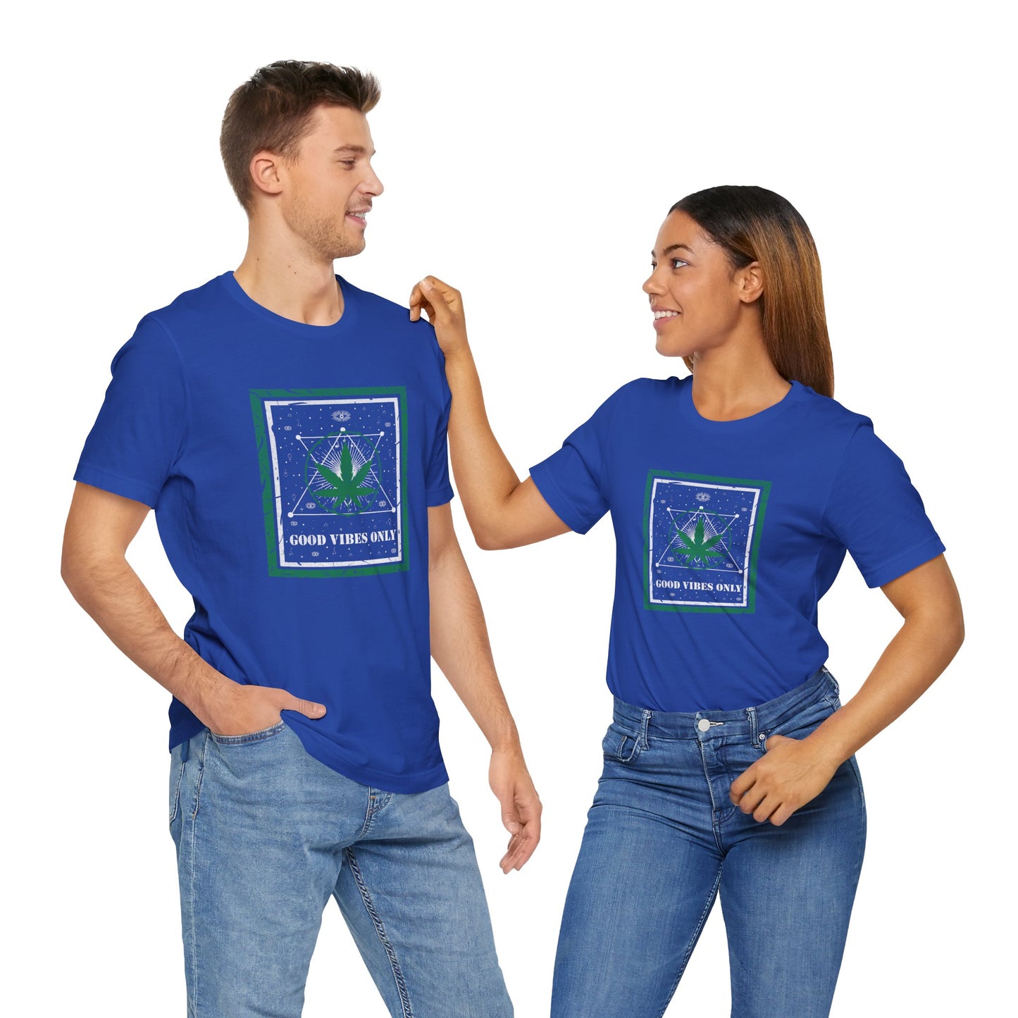 Cannabis -- Good Vibes Only (Adult Unisex Tee)