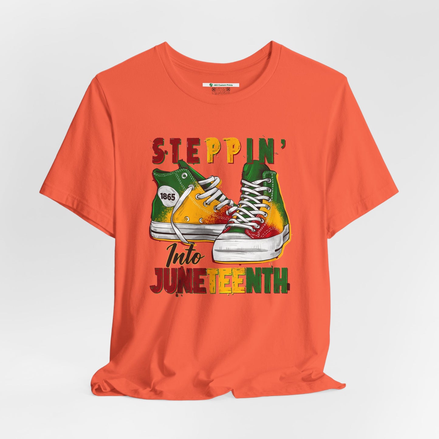 Steppin' Into Juneteenth (Adult Unisex Tee)