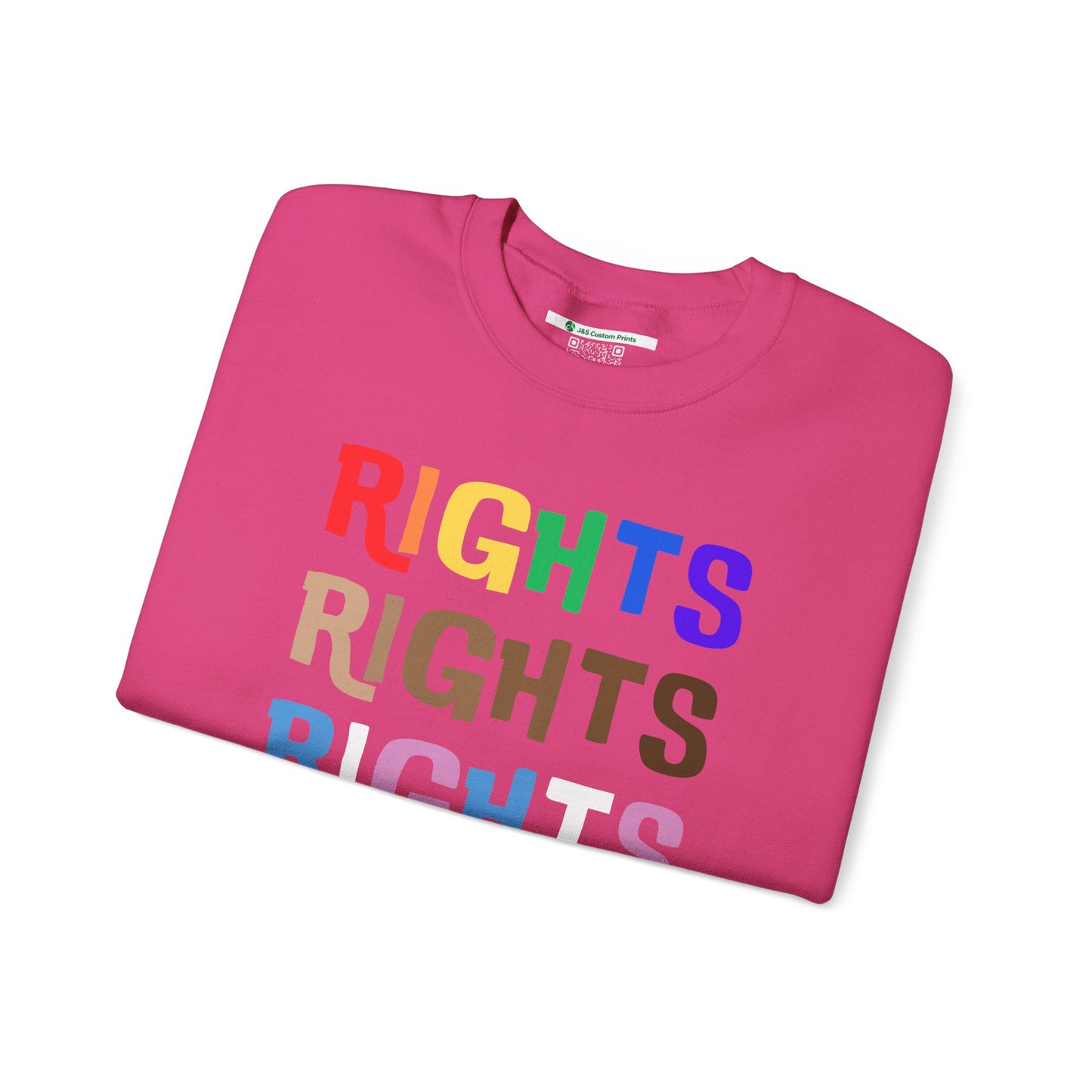 Equal Rights (Adult Unisex Crewneck Sweatshirt)