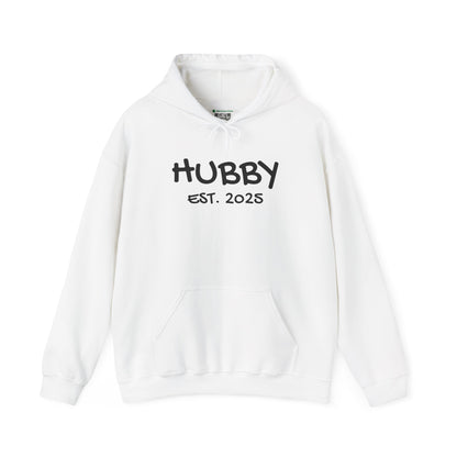 Matching Marriage Set -- "Hubby" (Adult Unisex Hooded Sweatshirt)