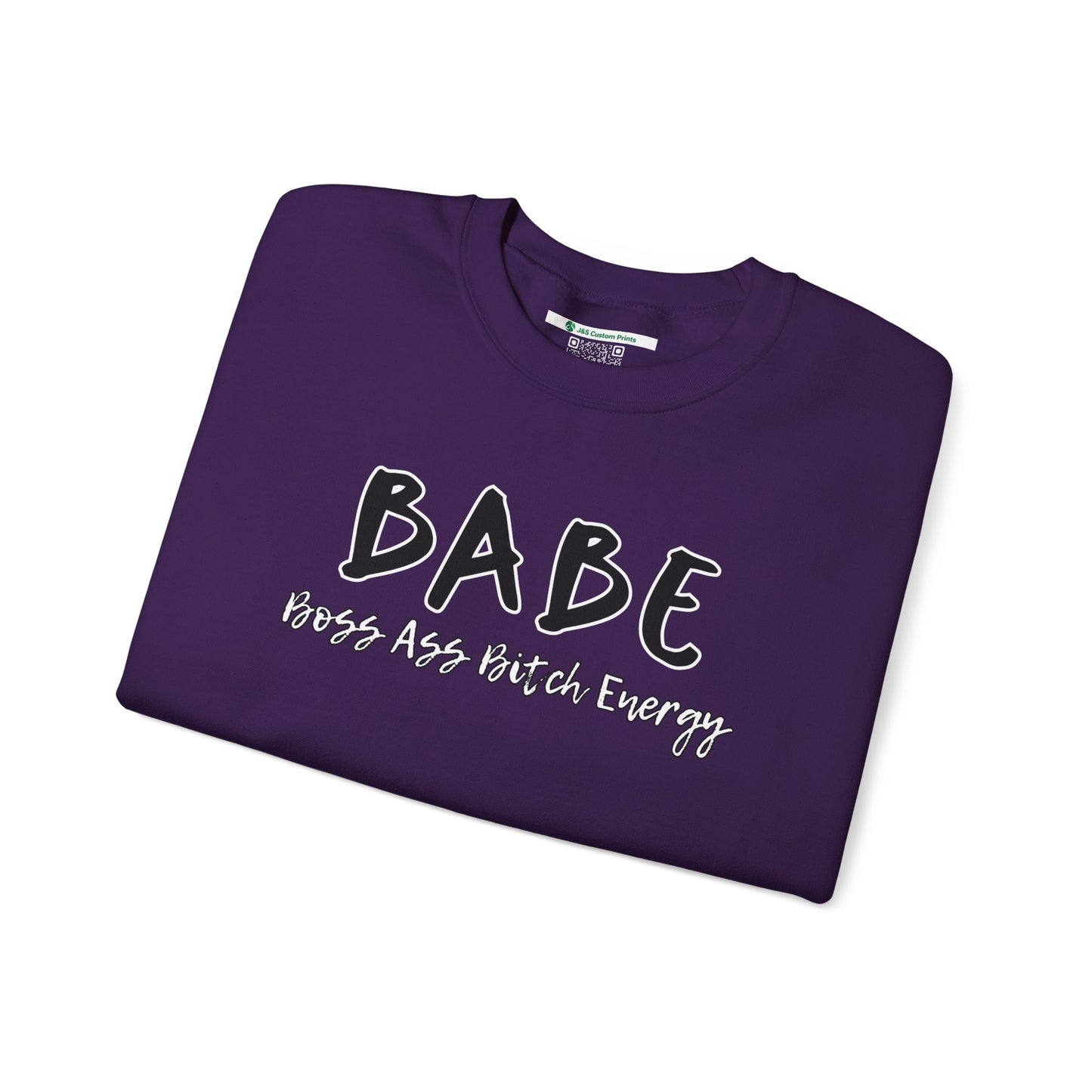 BABE (Adult Unisex Crewneck Sweatshirt)