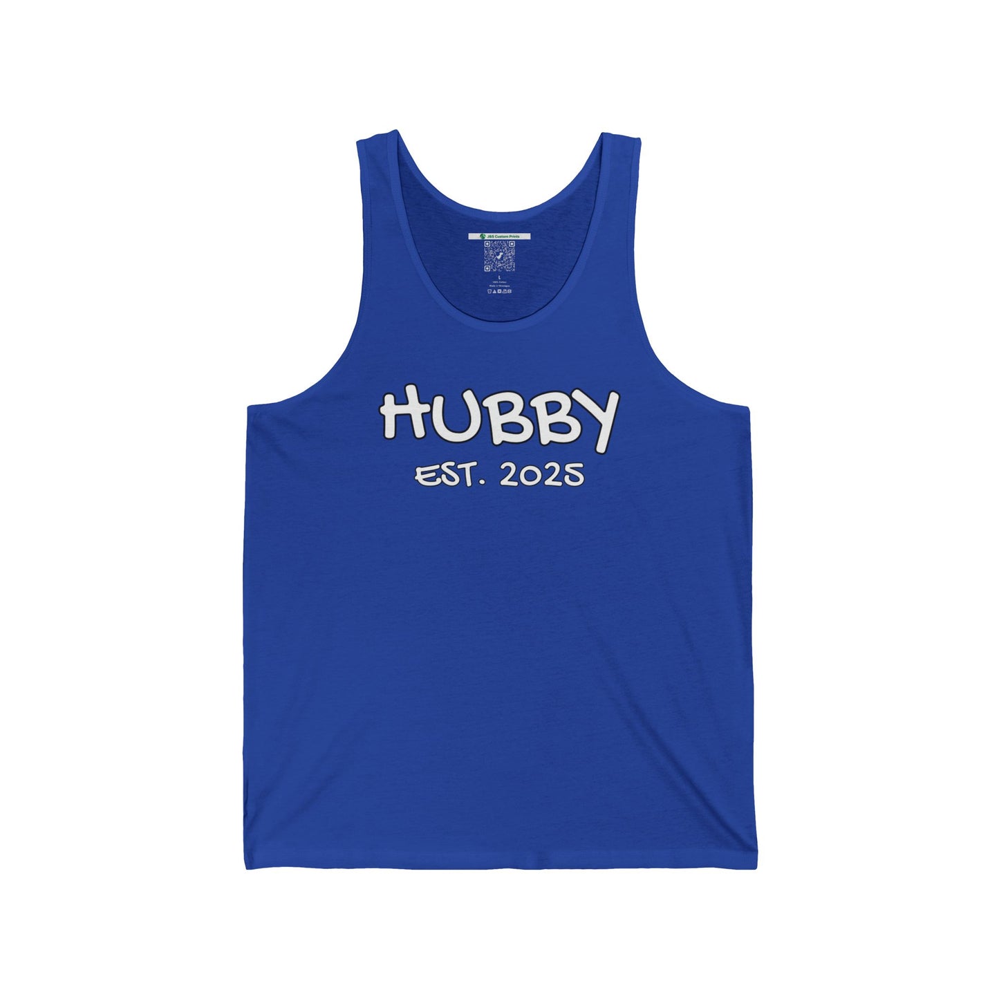 Matching Marriage Set -- "Hubby" (Adult Unisex Tank Top)