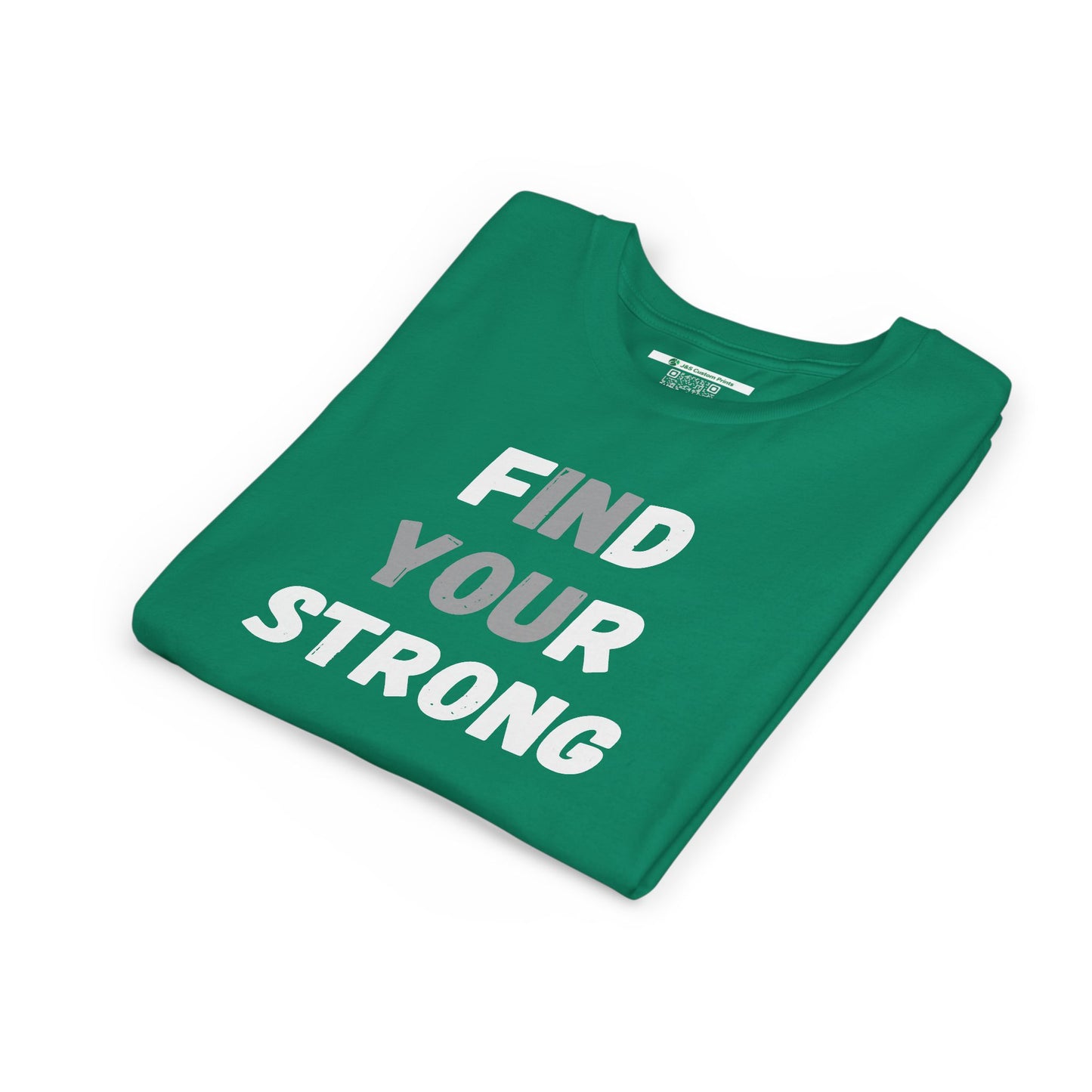 Find Your Strong -- Simple Design (Youth Unisex Tee)