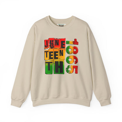 Juneteenth 1865 (Adult Unisex Crewneck Sweatshirt)