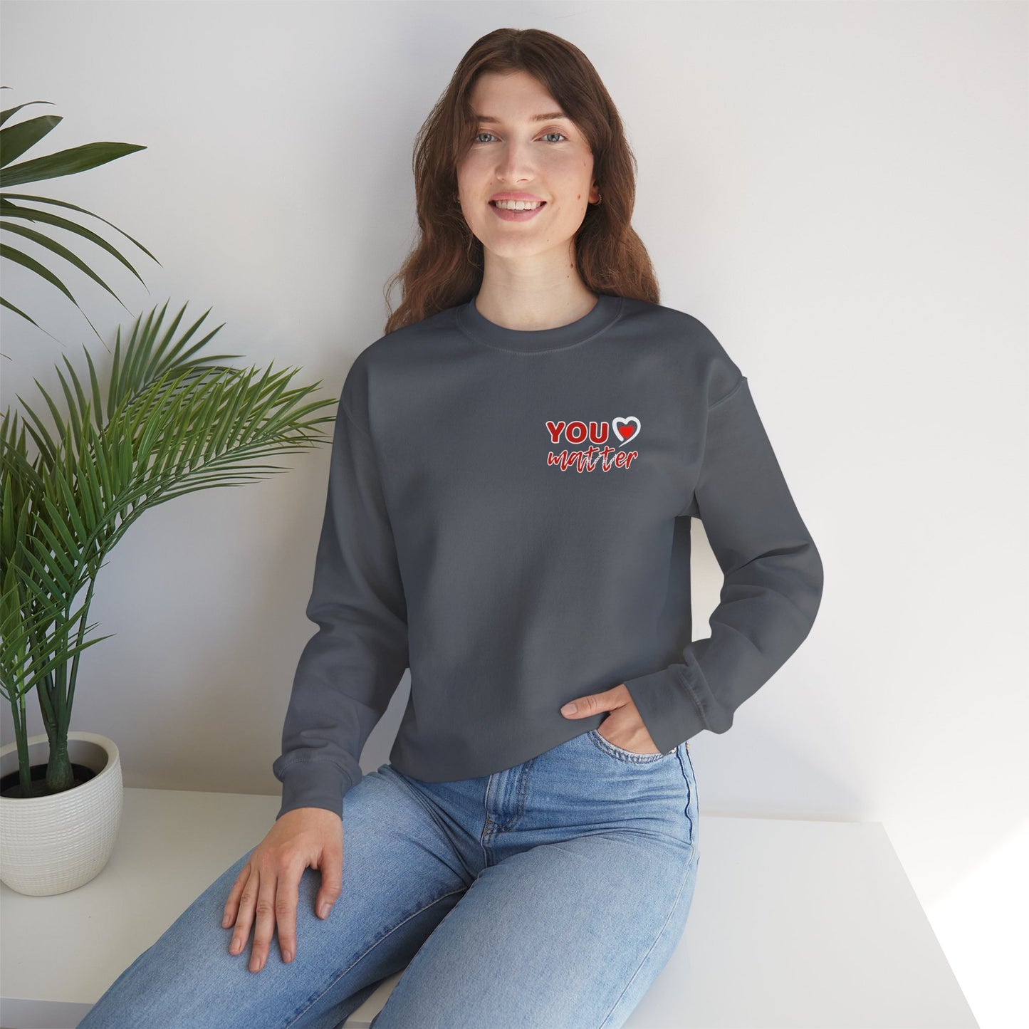 To The Person Behind Me (Adult Unisex Crewneck Sweatshirt)