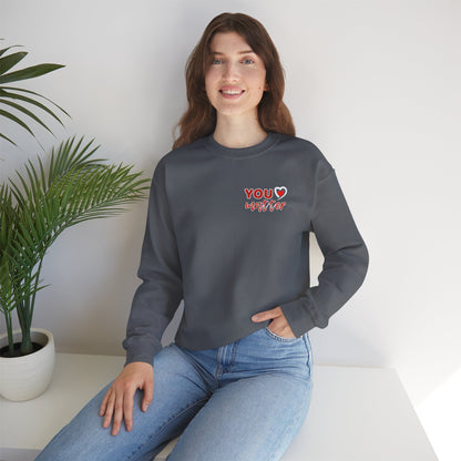 To The Person Behind Me (Adult Unisex Crewneck Sweatshirt)