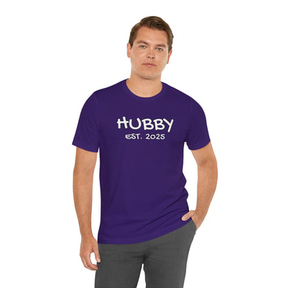 Matching Marriage Set -- "Hubby" (Adult Unisex Tee Shirt)