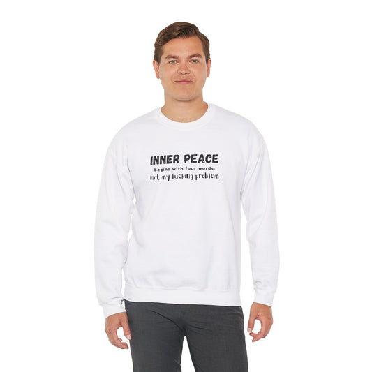 Inner Peace (Adult Unisex Crewneck Sweatshirt)