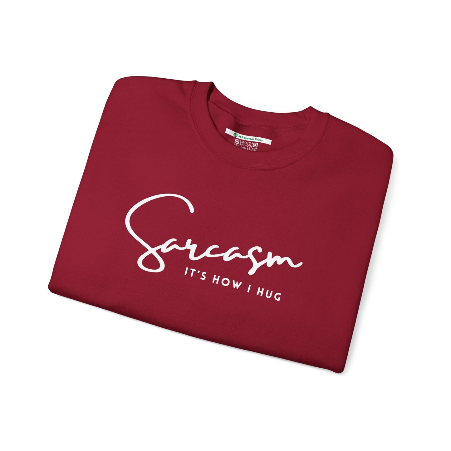 Sarcasm (Adult Unisex Crewneck Sweatshirt)
