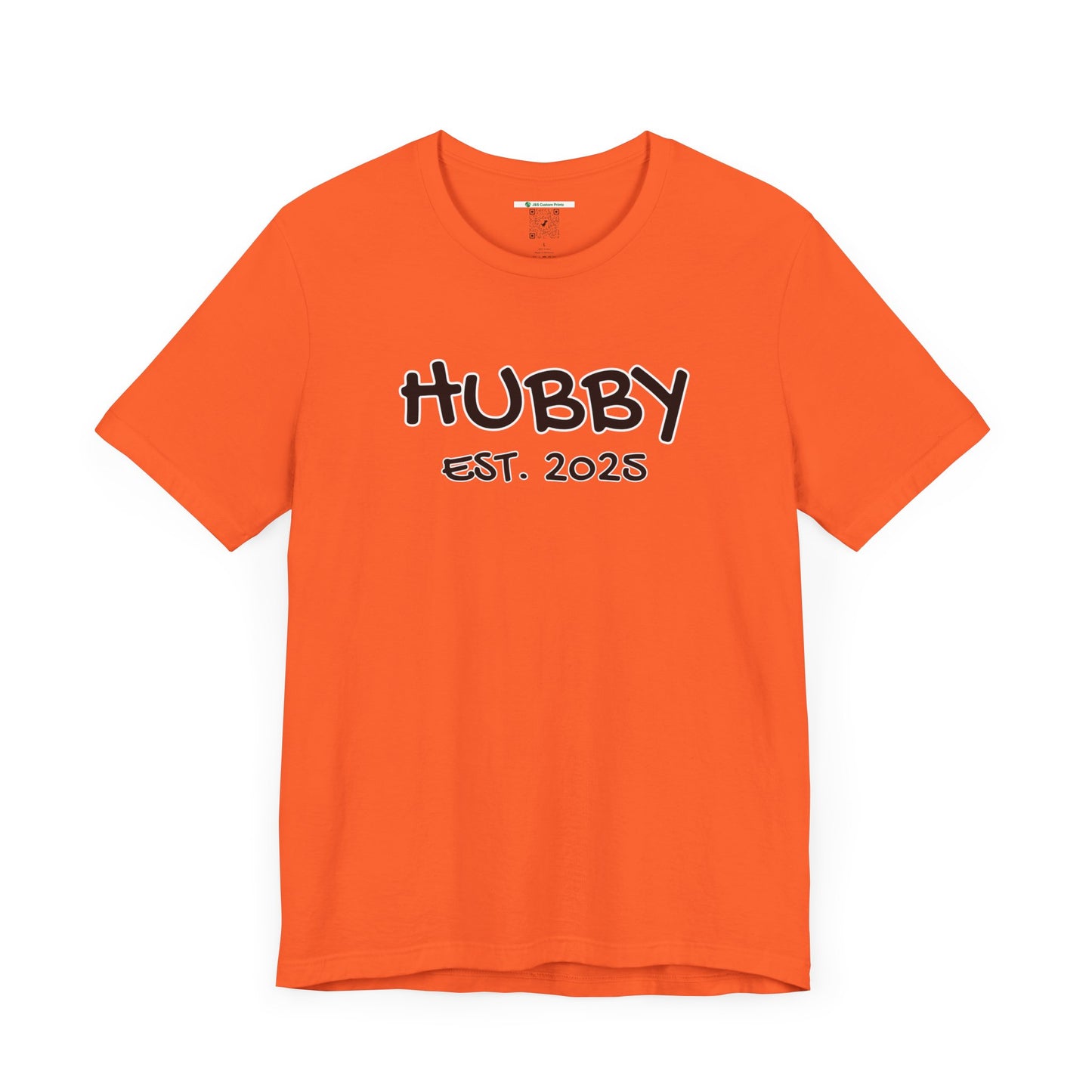 Matching Marriage Set -- "Hubby" (Adult Unisex Tee Shirt)