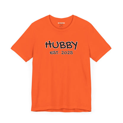 Matching Marriage Set -- "Hubby" (Adult Unisex Tee Shirt)