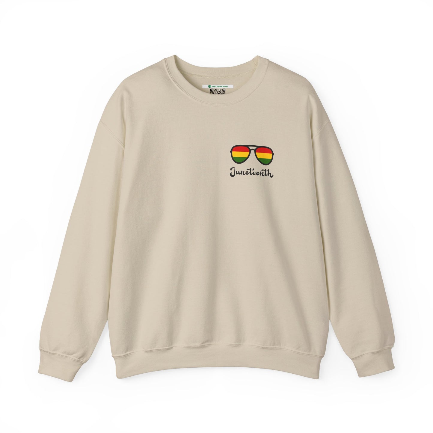 Juneteenth -- Breaking Every Chain (Adult Unisex Crewneck Sweatshirt)