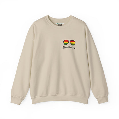 Juneteenth -- Breaking Every Chain (Adult Unisex Crewneck Sweatshirt)