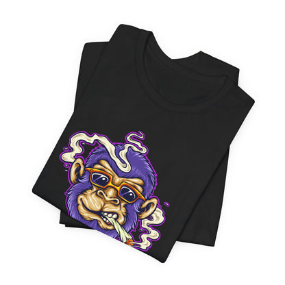 Cannabis Monkey (Adult Unisex Tee)
