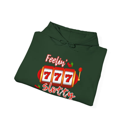 Feelin' Slotty (Adult Unisex Hooded Sweatshirt)