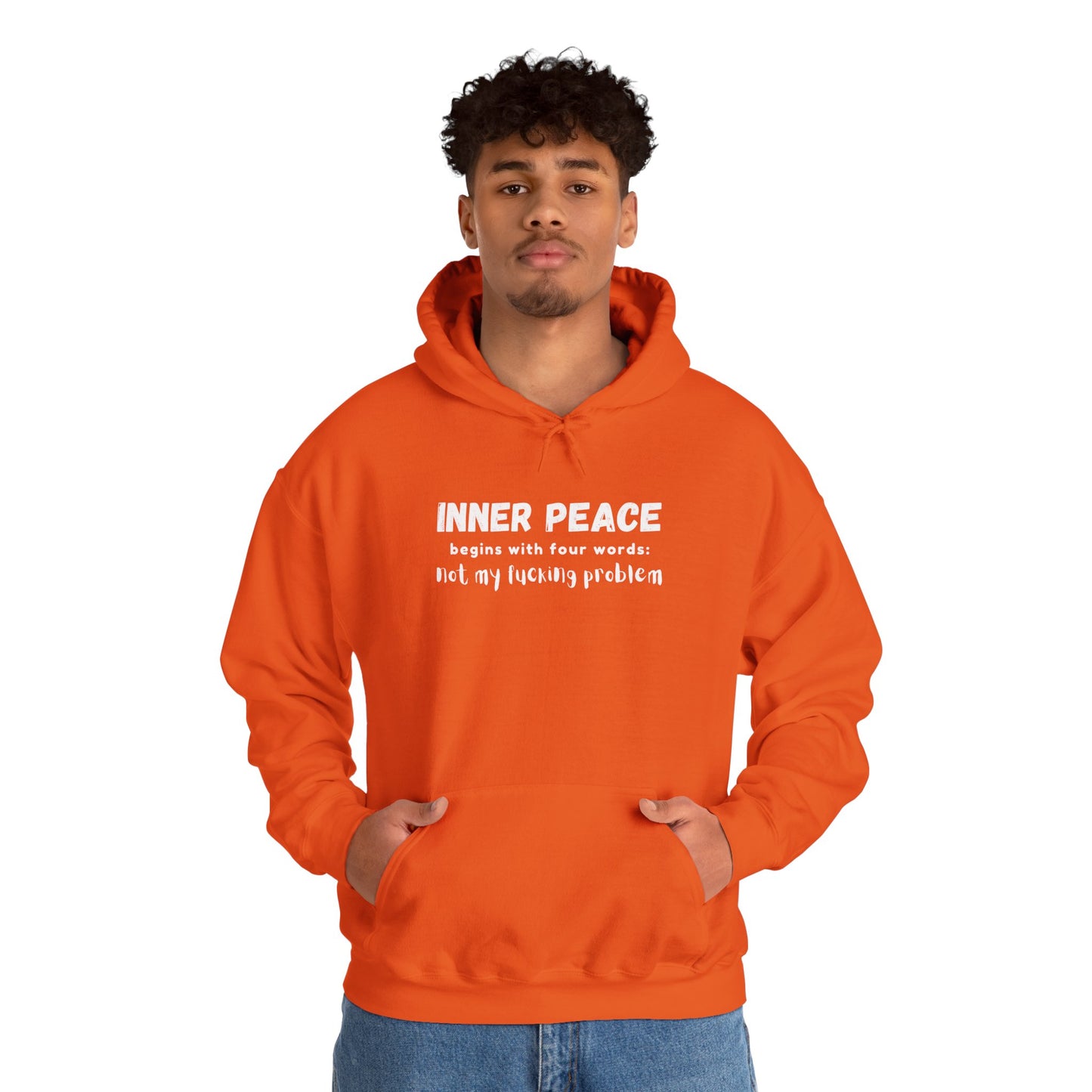 Inner Peace (Adult Unisex Hooded Sweatshirt)