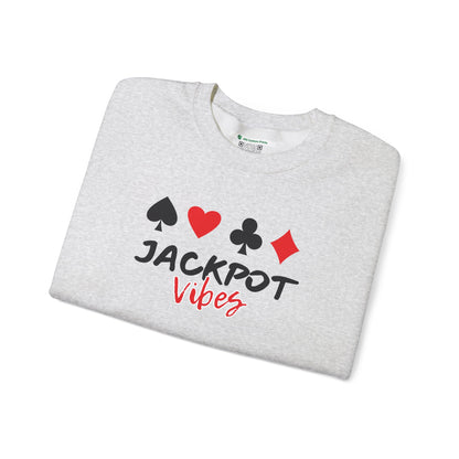 Jackpot Vibes (Adult Unisex Crewneck Sweatshirt)