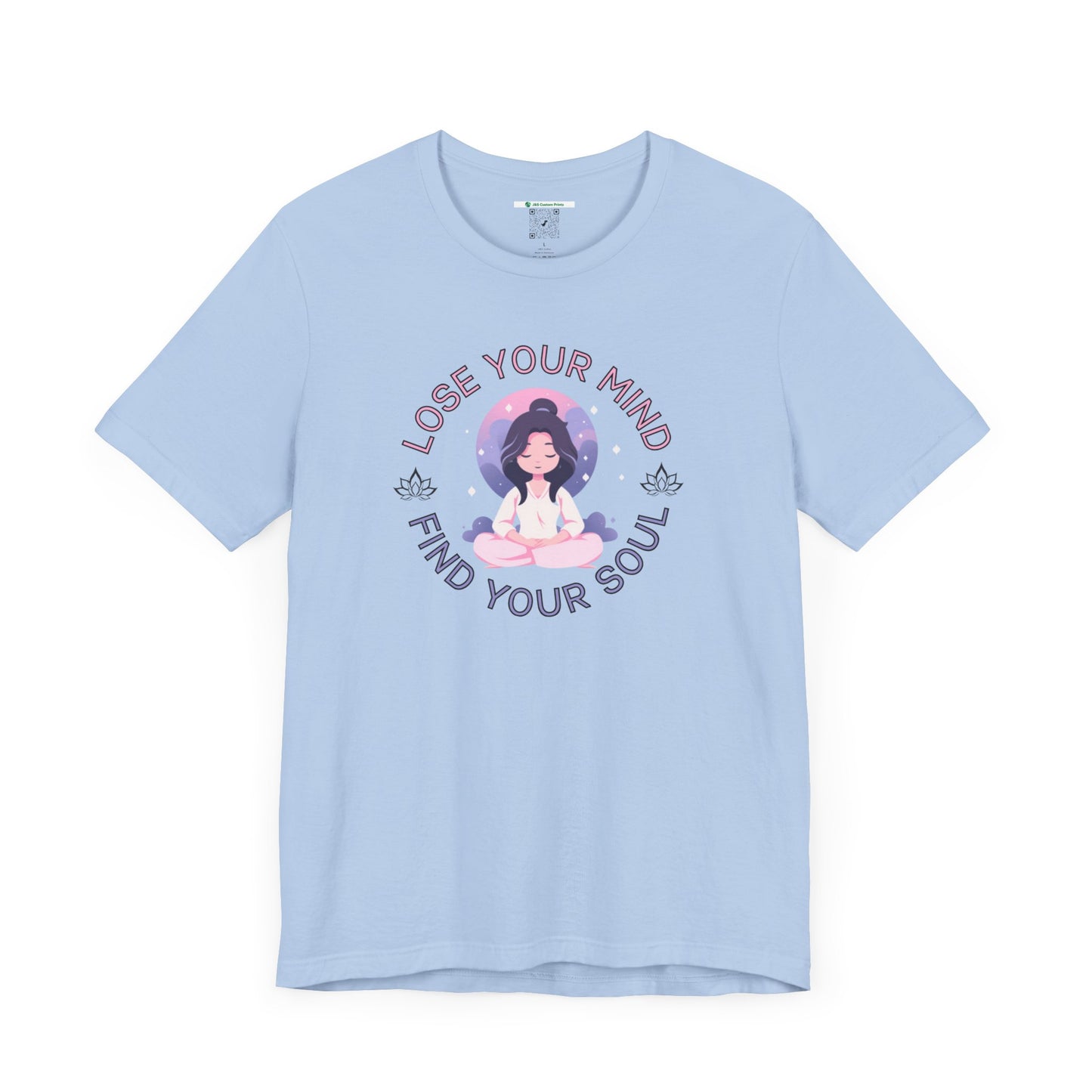 Mindful Awareness -- Meditation (Adult Unisex Tee)
