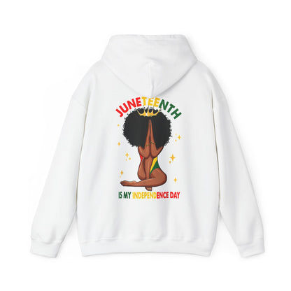 Juneteenth -- My Independence Day (Adult Unisex Hooded Sweatshirt)