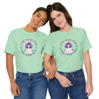Mindful Awareness -- Meditation (Adult Unisex Tee)
