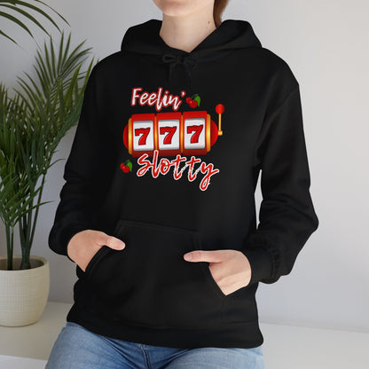 Feelin' Slotty (Adult Unisex Hooded Sweatshirt)