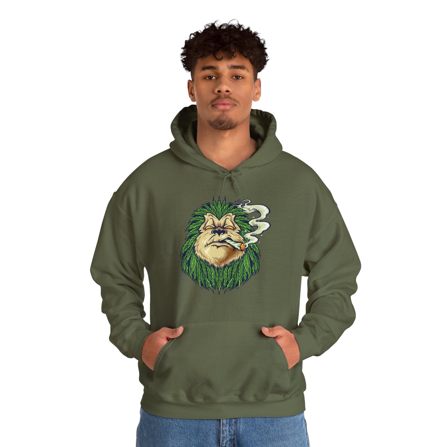 Cannabis (Adult Unisex Hooded Sweatshirt)