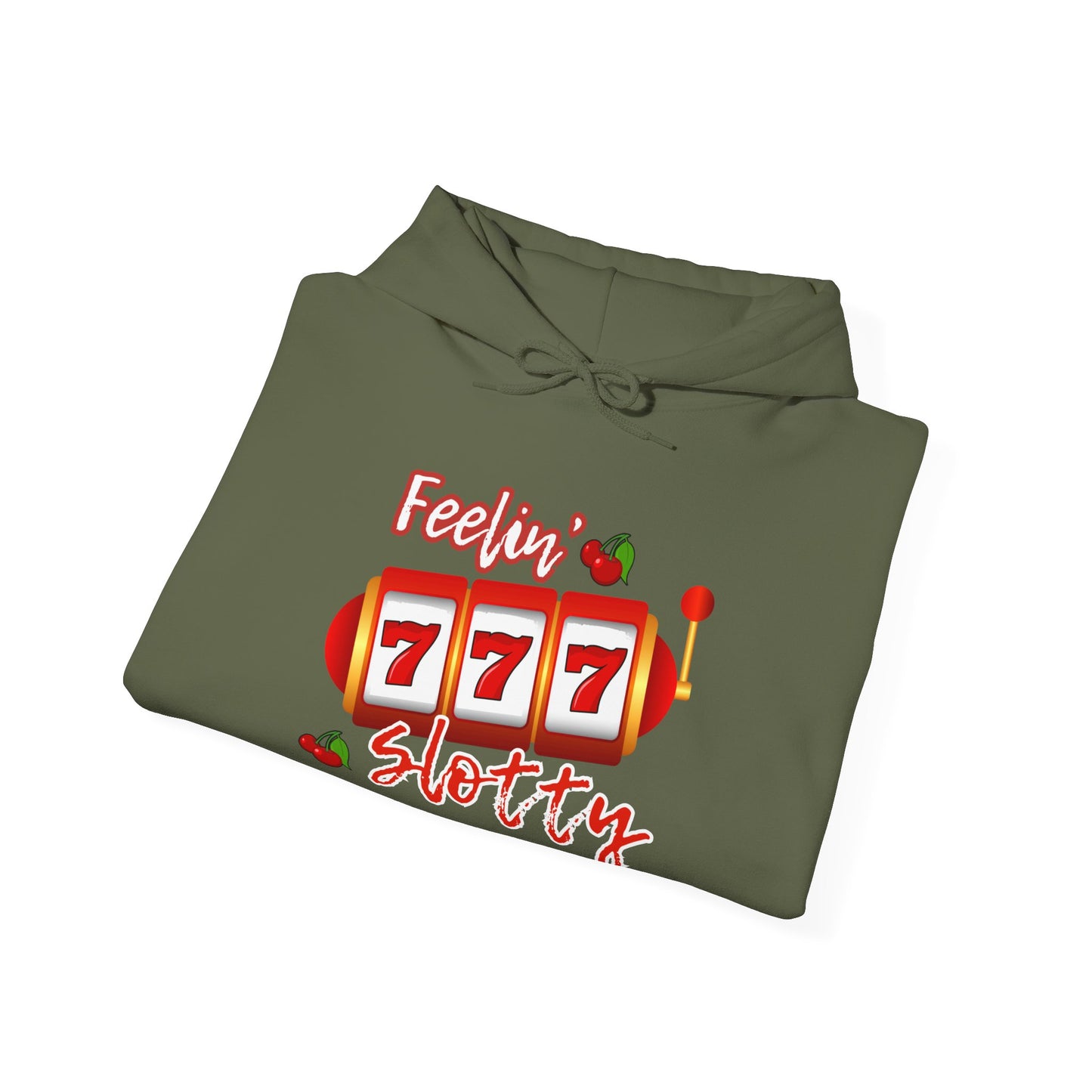 Feelin' Slotty (Adult Unisex Hooded Sweatshirt)