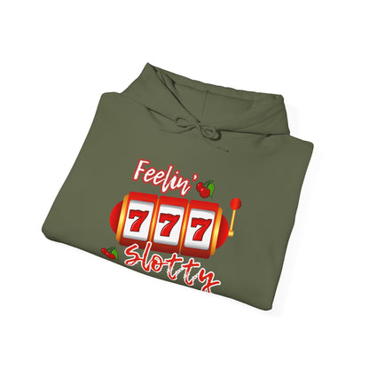 Feelin' Slotty (Adult Unisex Hooded Sweatshirt)