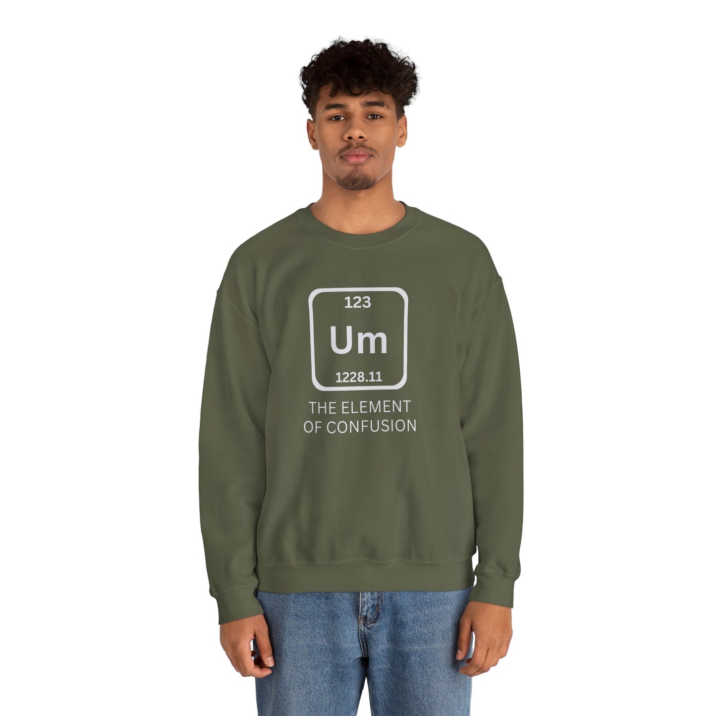 Element of Confusion (Adult Unisex Crewneck Sweatshirt)