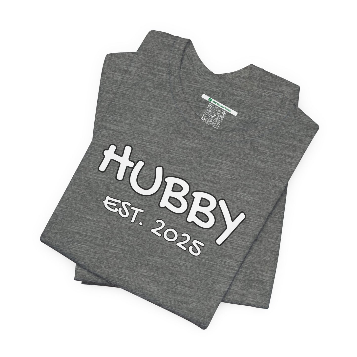 Matching Marriage Set -- "Hubby" (Adult Unisex Tee Shirt)