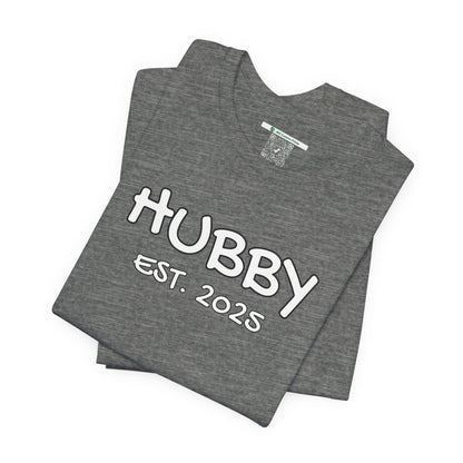 Matching Marriage Set -- "Hubby" (Adult Unisex Tee Shirt)