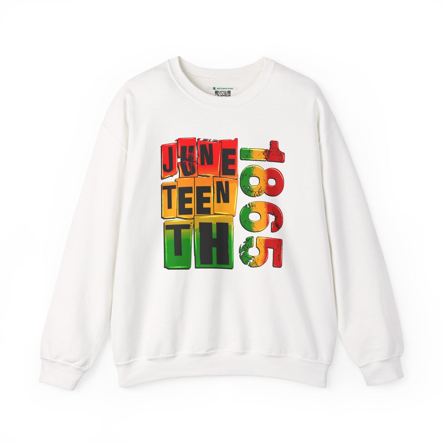 Juneteenth 1865 (Adult Unisex Crewneck Sweatshirt)
