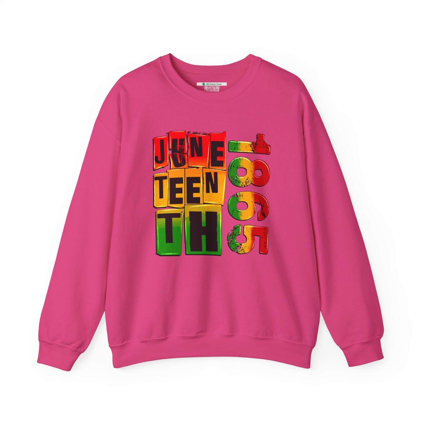 Juneteenth 1865 (Adult Unisex Crewneck Sweatshirt)