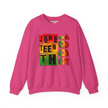 Juneteenth 1865 (Adult Unisex Crewneck Sweatshirt)