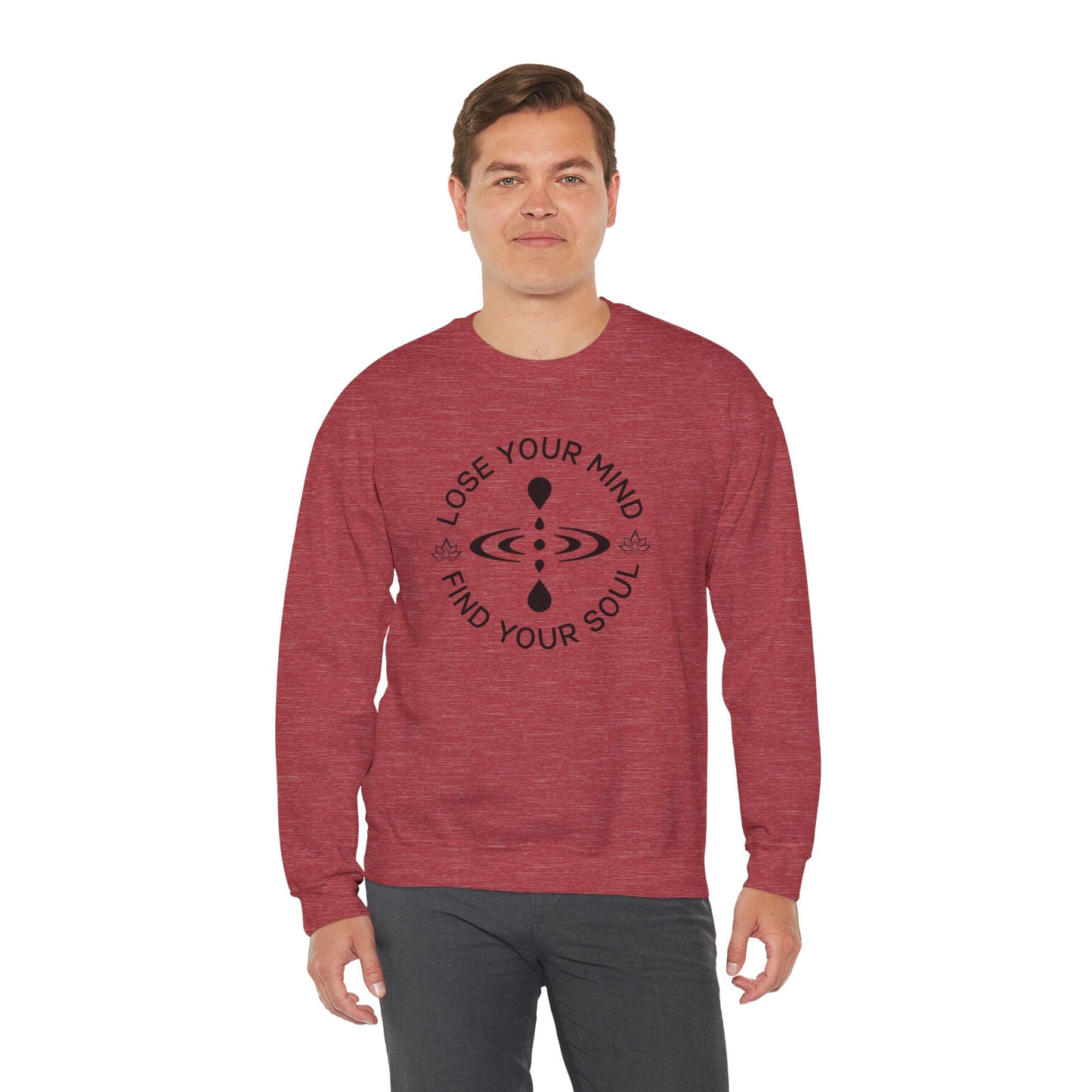 Mindful Awareness -- Icon (Adult Unisex Crewneck Sweatshirt)