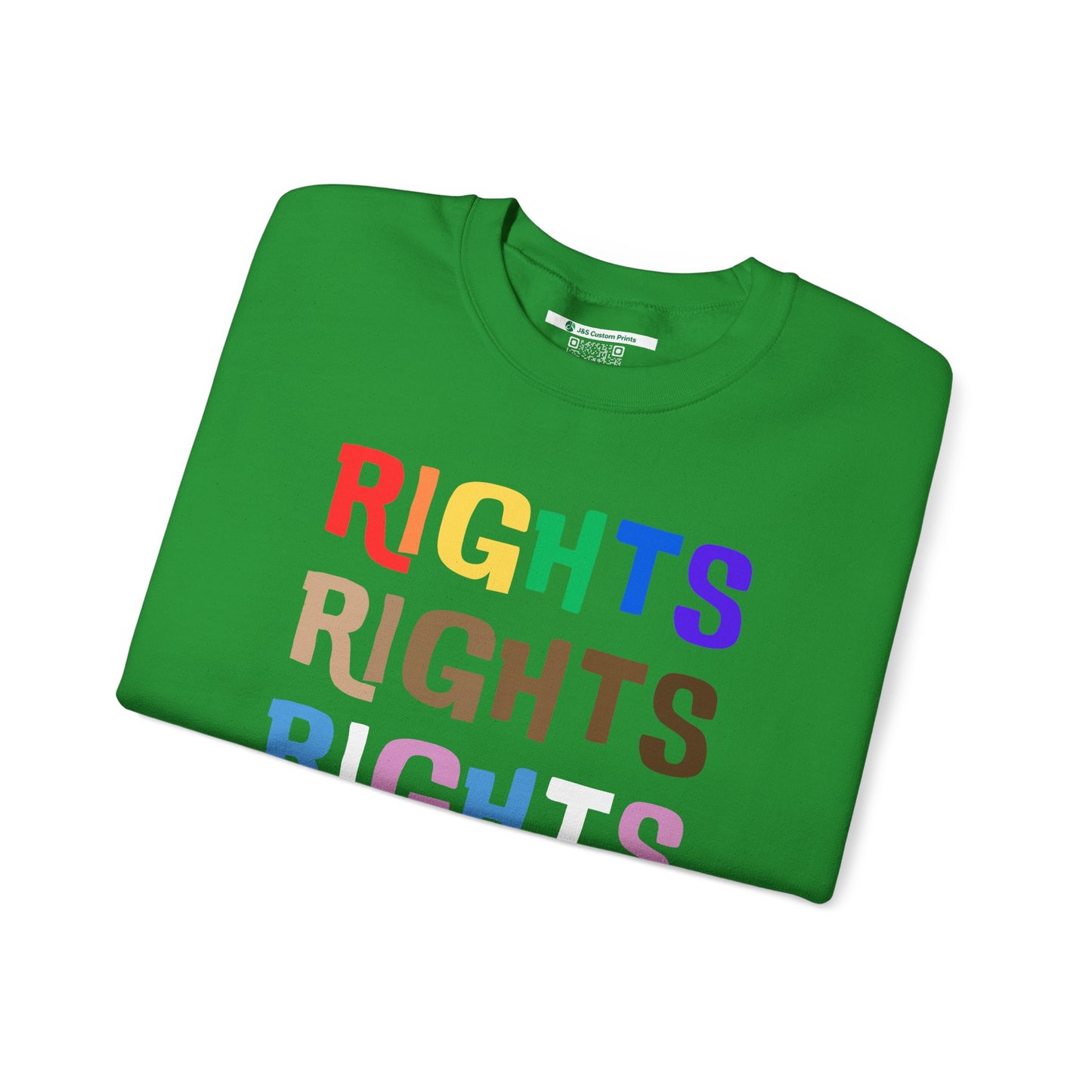Equal Rights (Adult Unisex Crewneck Sweatshirt)