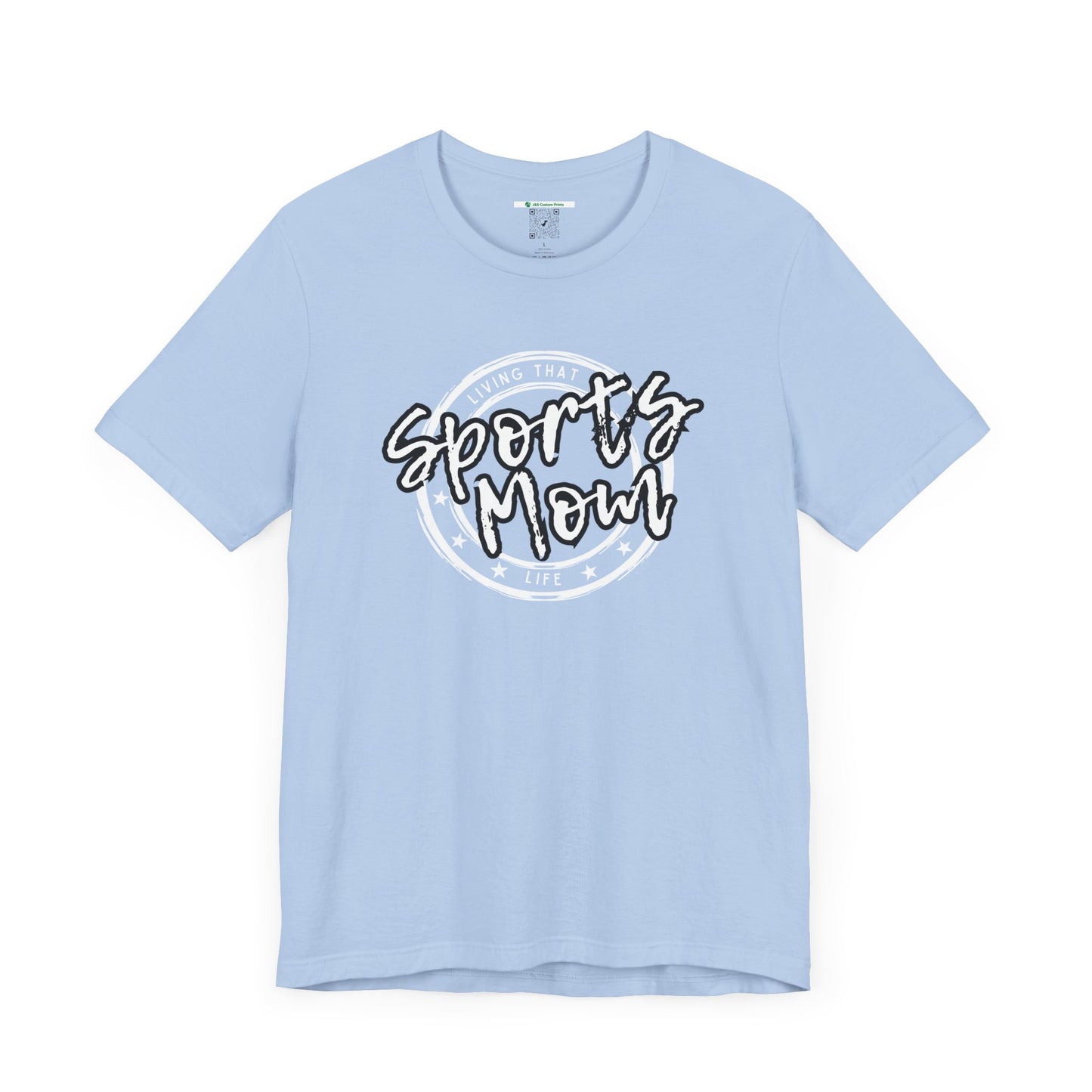 Sports Mom -- Black Font (Adult Unisex Tee)