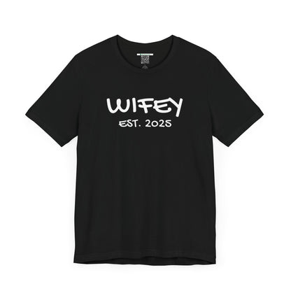 Matching Marriage Set -- "Wifey" (Adult Unisex Tee)