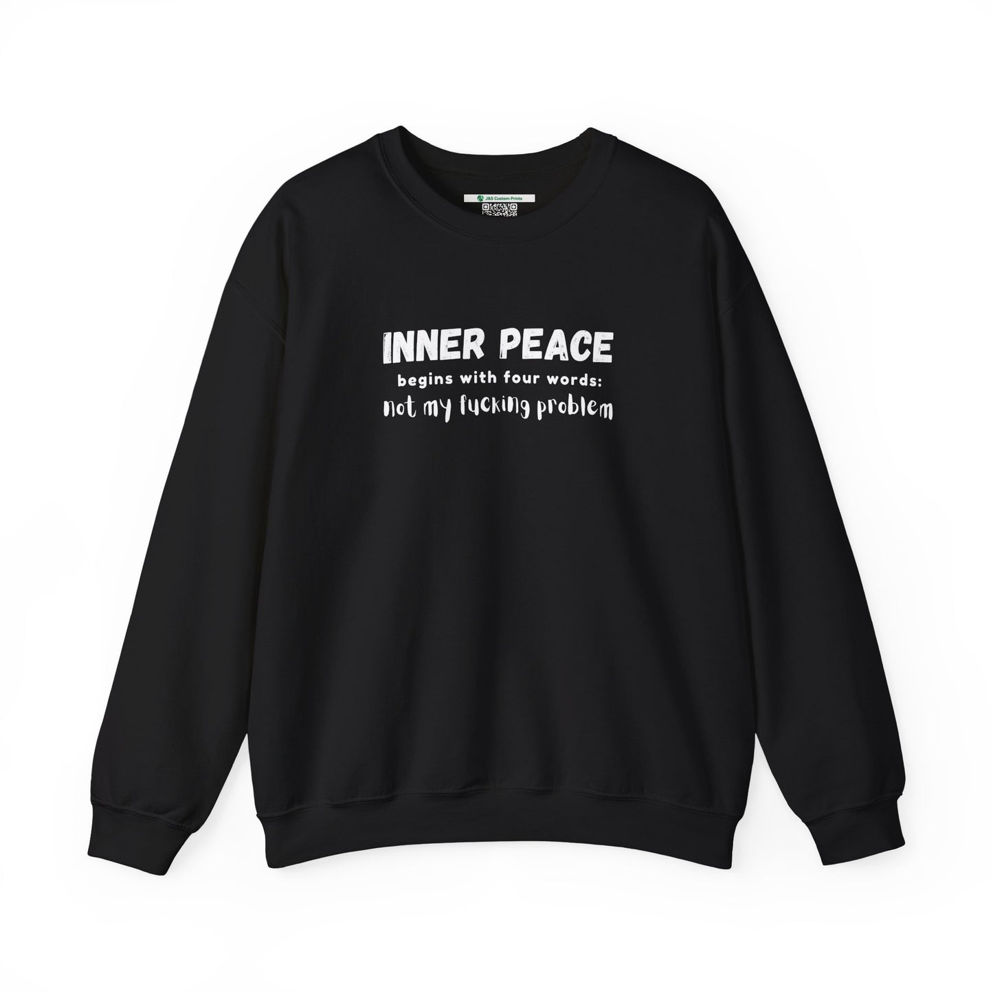 Inner Peace (Adult Unisex Crewneck Sweatshirt)